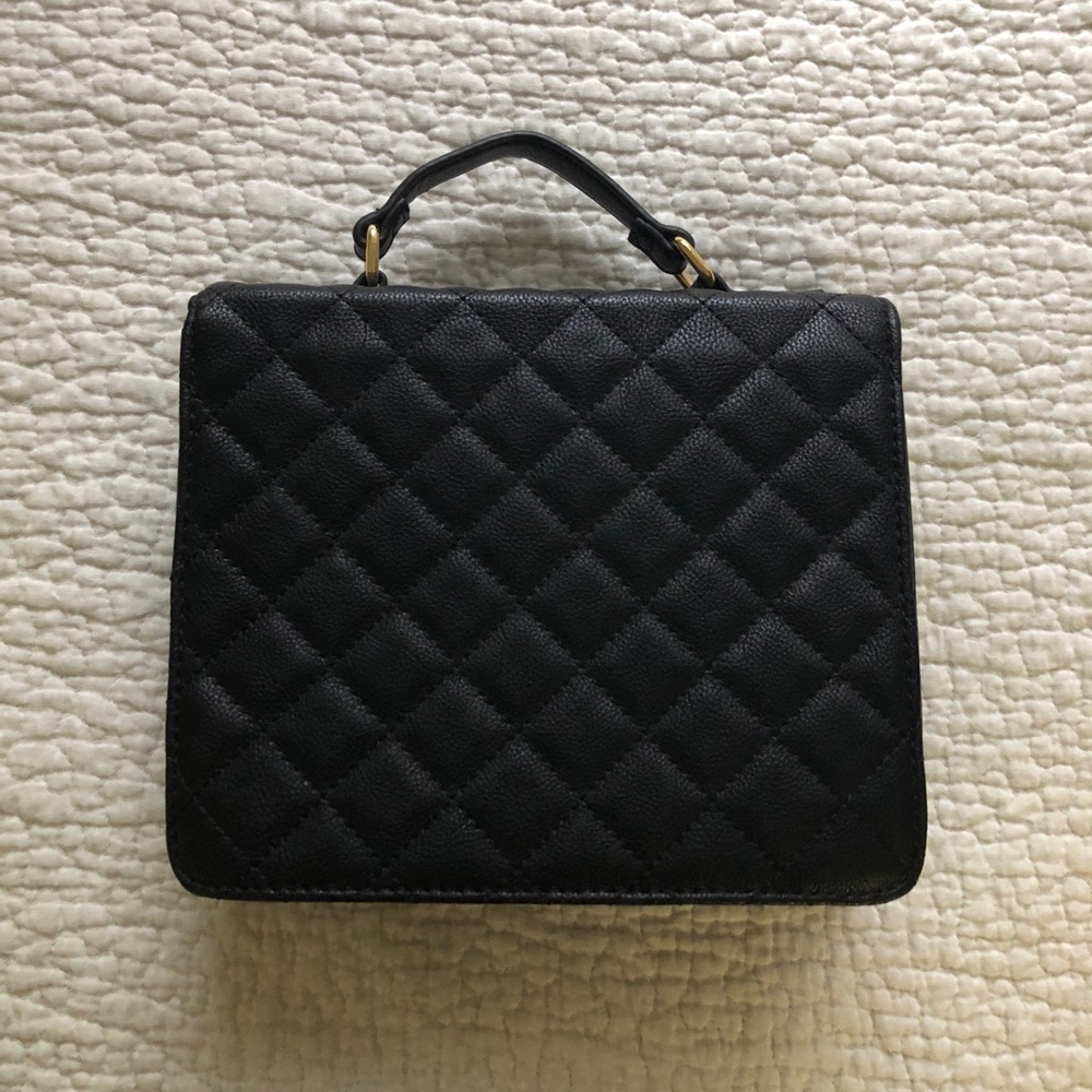 Black Quilted Bag